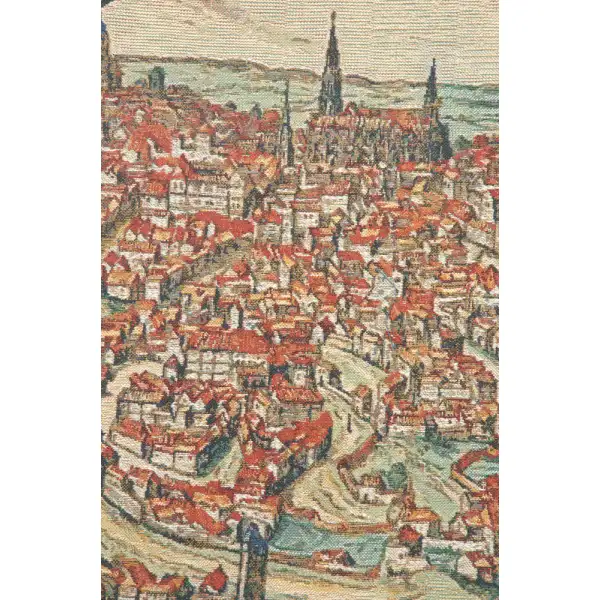 Toledo II Belgian Tapestry Wall Hanging | Close Up 1