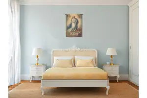 Murillo Madonna Italian Wall Tapestry