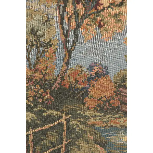 Devil's Bridge European Tapestries - 41 in. x 26 in. Cotton/Polyester/Viscose by Charlotte Home Furnishings | Close Up 1