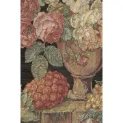 Floral Bouquet Thoughts II Italian Wall Tapestry | Close Up 2