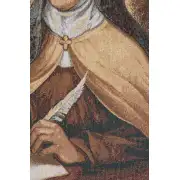 Saint Theresa Of Avila European Tapestries - 18 in. x 26 in. Cotton/viscose/goldthreadembellishments by Charlotte Home Furnishings | Close Up 2