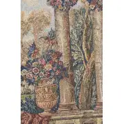 Peacock II Italian Wall Tapestry | Close Up 1