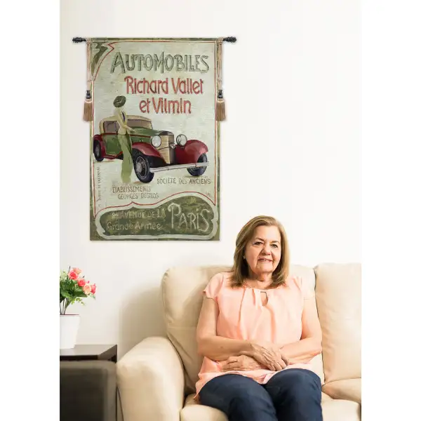 Automobile Club Fine Art Tapestry | Life Style 2