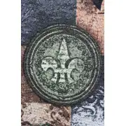 Fleur de Lis Grande Wallhanging Fine Art Tapestry | Close Up 1