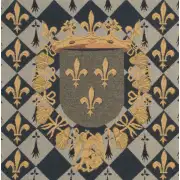 Medieval Crest I Belgian Sofa Pillow Cover | Close Up 1