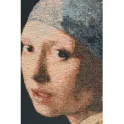 Girl With The Pearl Earring Belgian Cushion Cover | Close Up 2
