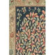 The Pastel Tree Portiere Belgian Tapestry - 24 in. x 70 in. Cotton/Viscose/Polyester by William Morris | Close Up 1