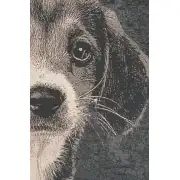 Puppy Dog Eyes Stretched Wall Tapestry | Close Up 1