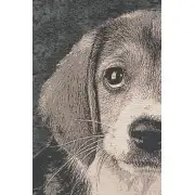 Puppy Dog Eyes Stretched Wall Tapestry | Close Up 2