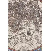 Wall Map of Wonder Stretched Wall Tapestry | Close Up 1