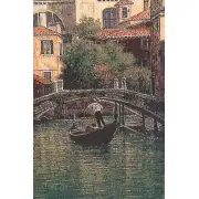 Floating Venice Stretched Wall Tapestry | Close Up 1