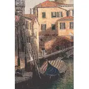 Floating Venice Stretched Wall Tapestry | Close Up 2