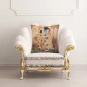 Gustav's Kiss Decorative Floor Pillow Cushion Cover | Life Style 1