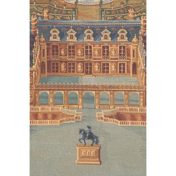 Versailles II Belgian Tapestry Wall Hanging | Close Up 1