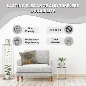 Vase Iris Belgian Cushion Cover - 18 in. x 18 in. Cotton/Viscose/Polyester by Vincent Van Gogh