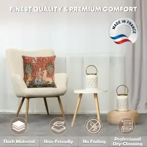 The Sight I Large Tapestry Cushion Cover - 19 in. x 19 in. Cotton by Charlotte Home Furnishings Inc