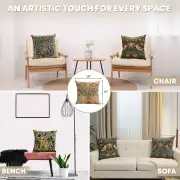 The Tulip William Morris Belgian Sofa Pillow Cover | Application