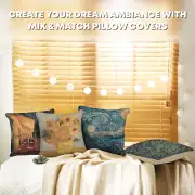 Van Gogh Dog Belgian Sofa Pillow Cover | Orientation