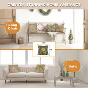 Golden Lily Black William Morris Belgian Sofa Pillow Cover | Application