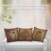 Klimt Swirls Belgian Cushion Cover | Orientation