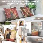 Tournee Du Chat Noir Small Belgian Sofa Pillow Cover | Application