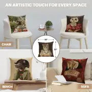 Chat Josephine Belgian Sofa Pillow Cover | Application