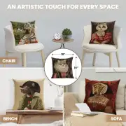 Cat With Crown C Belgian Sofa Pillow Cover | Application