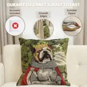 Chien Arthur Belgian Sofa Pillow Cover | Feature