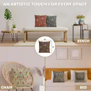 Fleur de Morris Damson Belgian Couch Pillow | Application