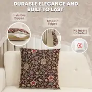 Fleur de Morris Damson Belgian Couch Pillow | Feature