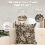 Peony Grey B French Couch Cushion | Feature