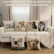 Besties Cushion Cover - 18 in. x 18 in. Cotton/Polyester/Acrylic by Charlotte Home Furnishings Inc | Orientation