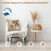 Besties Cushion Cover - 18 in. x 18 in. Cotton/Polyester/Acrylic by Charlotte Home Furnishings Inc | Quality