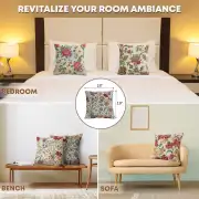 Hyacinth Cushion Cover | Application