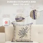 Nardus Bouquet Cushion Cover - 18 in. x 18 in. Cotton/Polyester/Acrylic by Charlotte Home Furnishings Inc | Feature