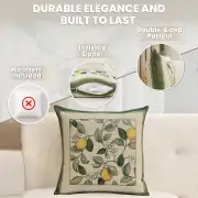 Lemon Flower Cushion Cover | Feature