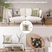 Vintage Flower Cushion Cover | Application