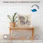 Bike with Lavender Cushion Cover | Quality