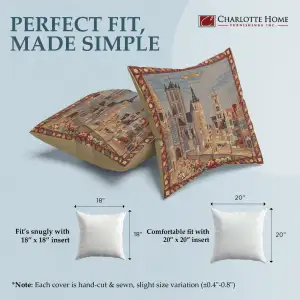 Gent - III Torens Belgian Cushion Cover