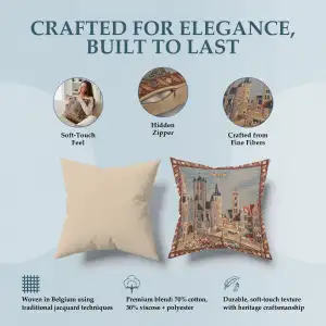 Gent - III Torens Belgian Cushion Cover