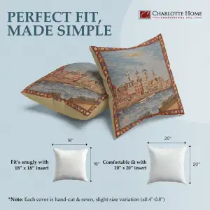 Gent - Graslei Belgian Cushion Cover