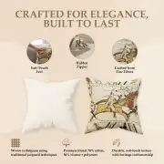 Bayeux Battle of Hastings Belgian Sofa Pillow Cover | Close Up 5