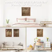 Paysage Exotique Landscape French Wall Tapestry - 58 in. x 58 in. Wool/cotton/others by Charlotte Home Furnishings Inc | Application