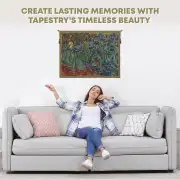 Les Iris Belgian Wall Tapestry | Family