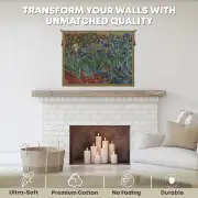 Les Iris Belgian Wall Tapestry | Quality