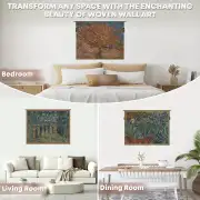 Van Gogh's Starry Night Over the Rhone Belgian Wall Tapestry | Application