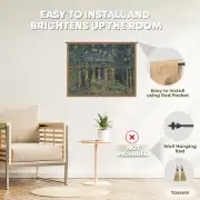 Van Gogh's Starry Night Over the Rhone Belgian Wall Tapestry | Family