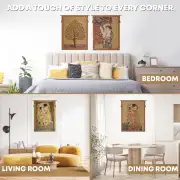 Klimt's Kiss Belgian Wall Tapestry | Application