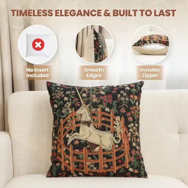 Unicorn Belgian Couch Pillow | Feature