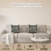 Fleurs de Morris Blue Belgian Couch Pillow | Quality